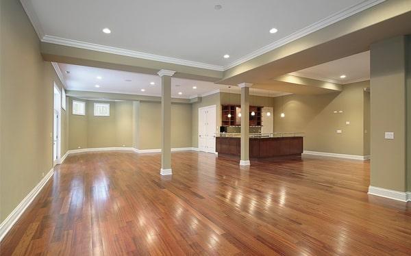 wood flooring includes options like oak, maple, and cherry